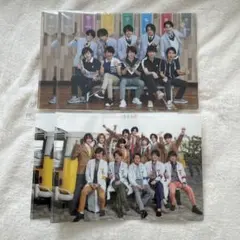 嵐&SexyZone ・Hey!Say!JUMP クリアファイル　4枚セット