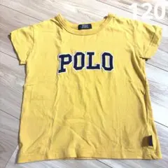 POLOBSC POLOロゴ　イエロー Tシャツ　半袖　120 キッズ　おとこ