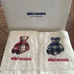 新品未使用品❤️Miki House テデイベア　ハンドタオル2枚セットのサムネイル