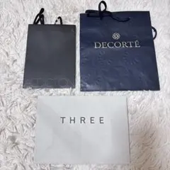ADDICTION DECORTÉ THREE ショップ袋 3点セット
