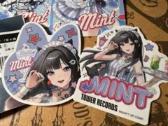 勝利の女神 NIKKE ニケ ミント ステッカー&非売品カードセット タワレコのサムネイル