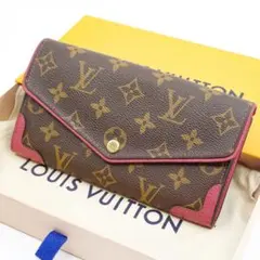 希少❣️ルイヴィトン モノグラム バレンタイン限定 長財布レッド