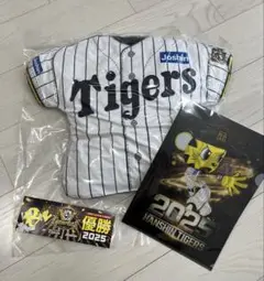 【新品 】阪神タイガース 2025優勝記念 Joshin ユニフォームクッション