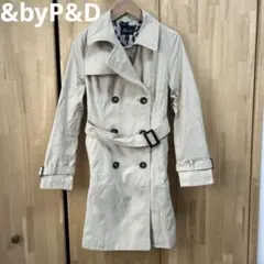 &byP&D トレンチコート