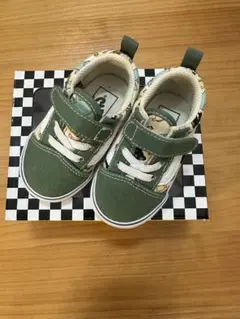 Vans グリーンスニーカー 12cm