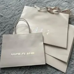 one after another NICE CLAUP ショップ袋 4点セット