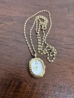 SEIKOセイコー　ペンダントウォッチ　クオーツ　未使用ヴィンテージ SEIKO - 《ヴィンテージ 希少 美品 稼働品》 セイコー