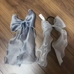 シフォンリボン ヘアアクセサリー