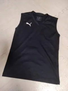 Puma 黒 ノースリーブ タンクトップ L