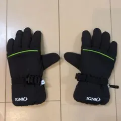 IGNIO スキーグローブ 子供用 スキー 雪遊び 手袋140cm