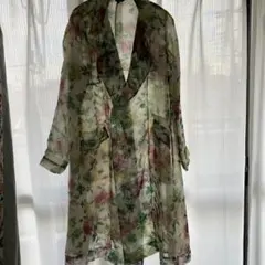 YUKI TORII 花柄ロングシャツワンピース 38のサムネイル