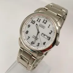 正規品 CITIZEN シチズン エコドライブ 稼働中 ゴールド 青針 - メルカリ