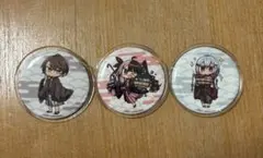 にじさんじ　DMMスクラッチ第二弾　缶バッジ　加賀美ハヤト　夜見れな　葉加瀬冬雪