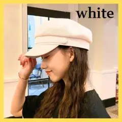 お洒落　可愛い　帽子　春夏　夏　おすすめ　キャップ　ワークキャップ　白