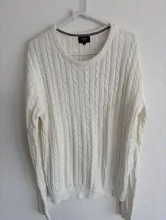 beams セーター　白のサムネイル