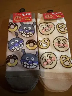 アンパンマン ソックス 23〜25cm◇2足セット