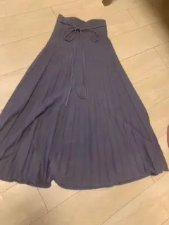 ミラオーウェン【Mila Owen】プリーツニットスカート