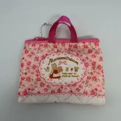 マロンクリーム　レッスンバッグミニキーホルダー