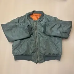 00 購入】MA-1 80s フライトジャケット オリーブグリーン - メルカリ