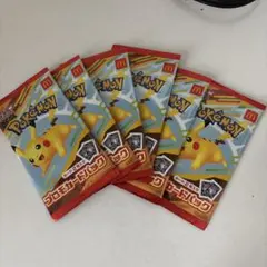 ポケモンカードMEGA マクドナルドハッピーセット2025プロモカード6パック