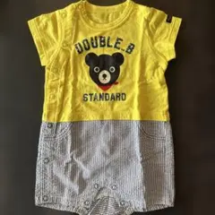 ダブルビー　半袖ロンパース 80cm