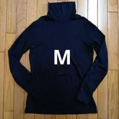 UNIQLO HEATTECH ハイネック M 長袖 黒
