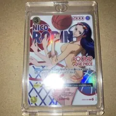 ジ*ン様 ラウンドワン × ワンピース コラボ プロモカード ニコ・ロビン ラウンドワン ワンピース コラボ プロモカード ニコ・ロビン ① - メルカリ