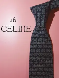 美品【CERINE】ハイブランド ネクタイ ネイビー