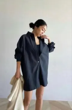 Searoomlynn OXFORDシャツロンパースのサムネイル