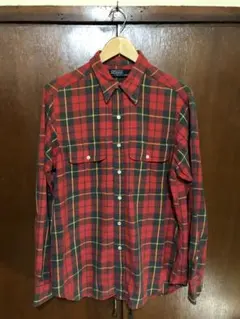 70s Polo Ralph Lauren 大文字タグ シャツ