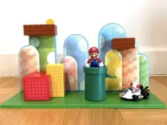 スーパーマリオ フィギュアコレクション プレイセット キノコ王国 フィギュアのサムネイル