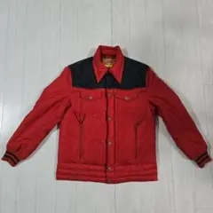 Levi's　レッドデニム混合ダウンジャケット