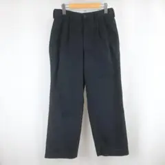 90s LEVIS タック ワイド チノパン チノ パンツ 31 ブラック 古着