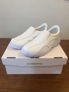 新品未使用 Schwester ナースシューズ 750 白 22.5cm