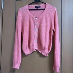 JILLSTUART ピンク　ミドル丈　カーディガン