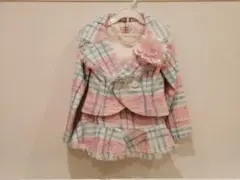 Mezzo Piano　メゾピアノ　女の子フォーマルセットアップ　120　入学式 メゾピアノ mezzo piano フォーマルセットアップ ドレス 120 入学