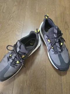 ナイキ　ブラウン×イエロー　7.5　25.5cm