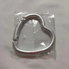 EASTBOY ハート型カラビナ シルバー