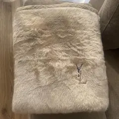 10ma様専用　20日以降到着希望毛布 YSL イヴサンローラン　140×200