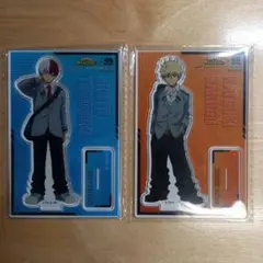 ヒーローアカデミア　くら寿司　アクリルスタンド　 轟焦凍　爆豪勝己