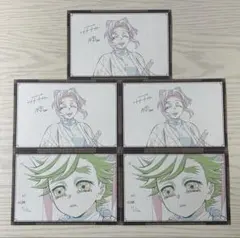 鬼滅の刃 無限城編 ダイニング おすそ分けポストカード 胡蝶しのぶ 童磨