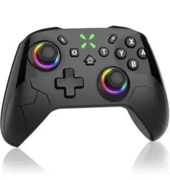 Switch2 コントローラー スイッチ プロコン 黒 ゼロ遅延 ワイヤレス