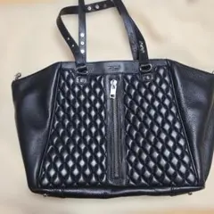 HIRAYO様専用★DIESEL 黒 キルティング トートバッグ2way