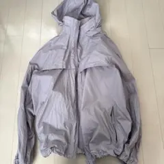 UNIQLO U オーバーサイズフーデッドブルゾン　L ライトパープル