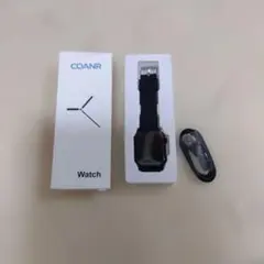 COANR スマートウォッチ 本体 ブラック