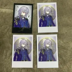 にじさんじ　星導ショウ　ランダムチェキ風カード