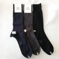 ●新品・未使用　CK CALVIN KLEIN ソックス 3足セット