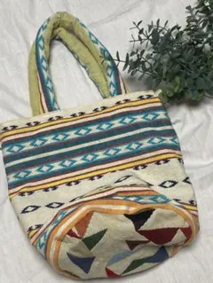 handmade＊メキシカンドビー・丸底筒バック