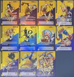 ワンピース レイカーズ コラボカード ホイル加工 フルコンプリート12枚