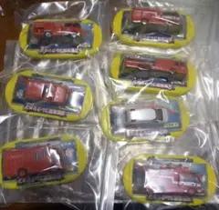★BOSS他コーヒー★4シリーズ★消防車両コレクション★7点セット★